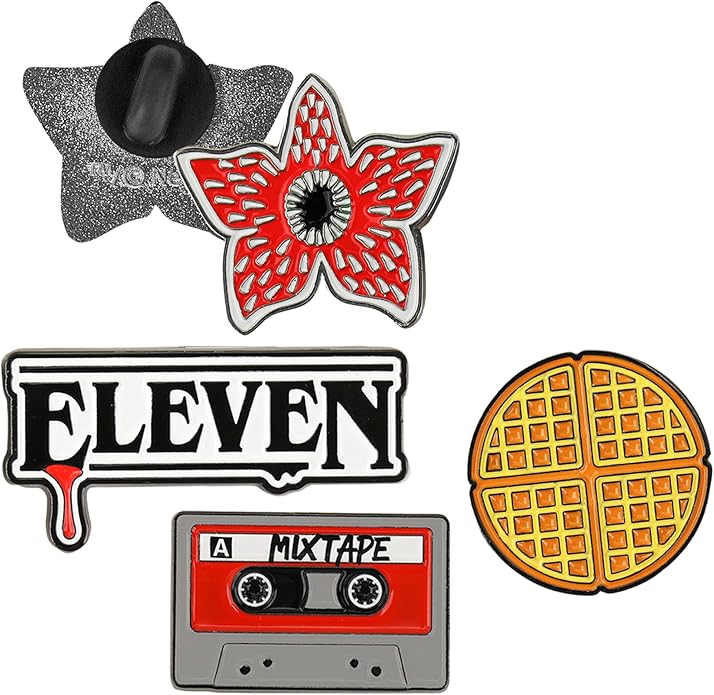 Amazon.com: Cinereplicas Stranger Things - Set of 4 Stranger